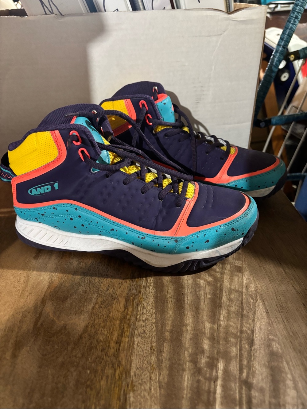 AND1 basketball sneakers